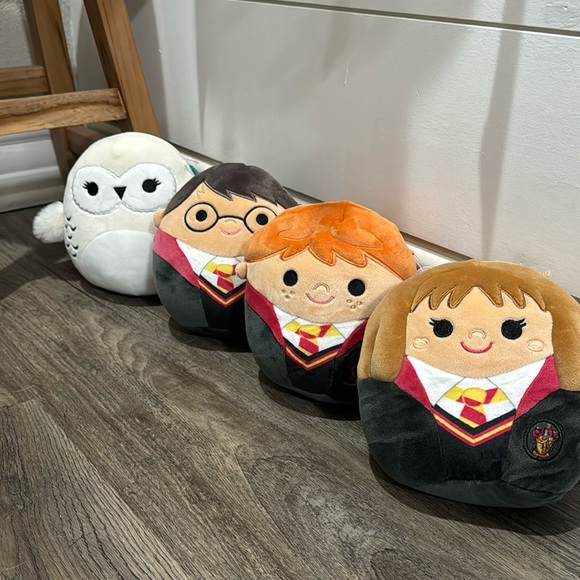 Squishmallows Other - NWT squishmallows Harry Potter set of 4 7” squish